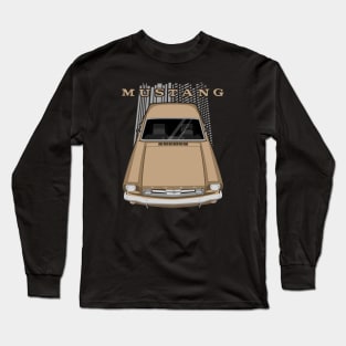 Mustang 1966 - Bronze Long Sleeve T-Shirt